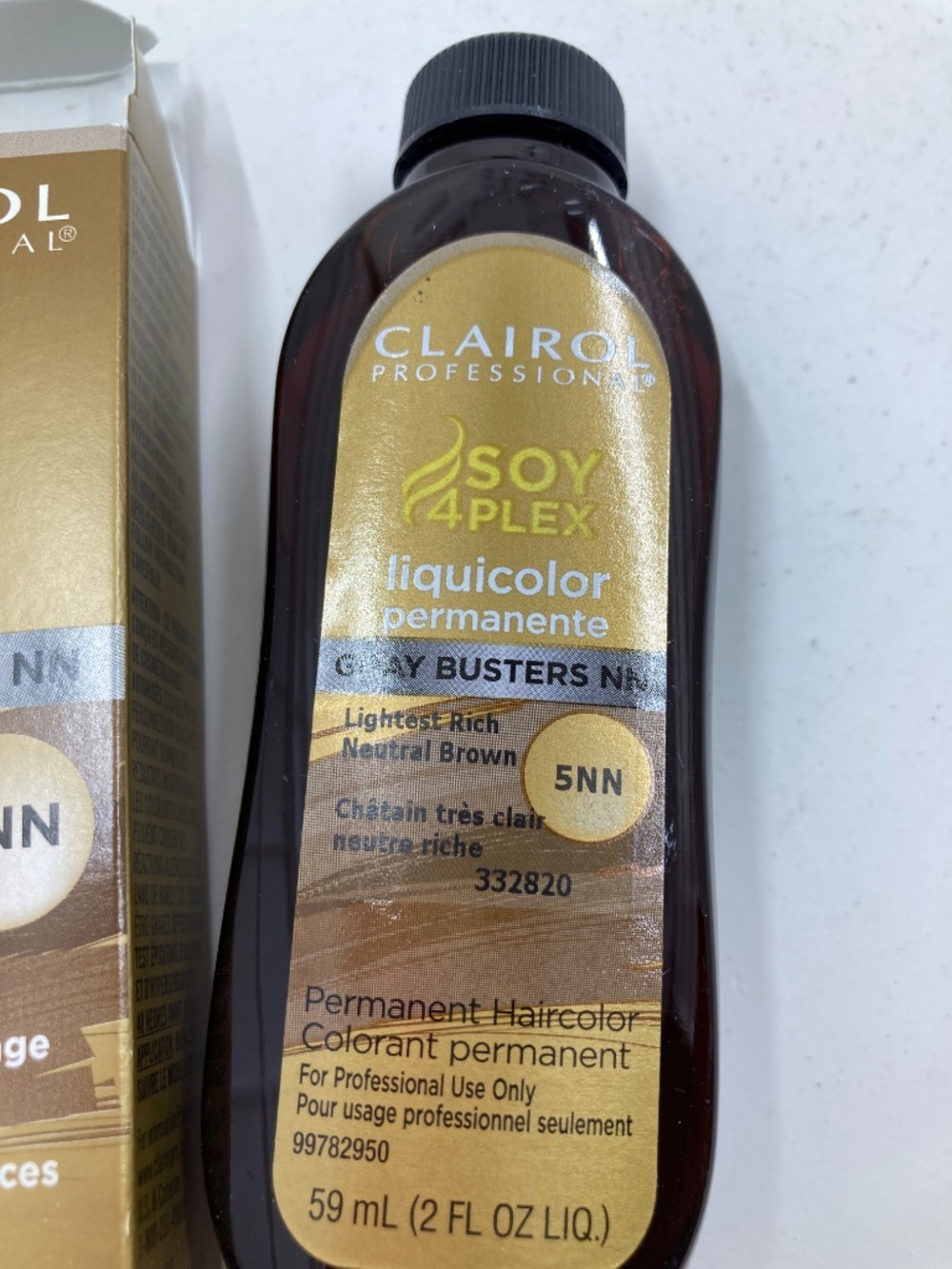 Clairol Hair Color 5NN Soy 4Plex Gray Busters NN liquicolor 2oz NIB - Picture 10 of 13
